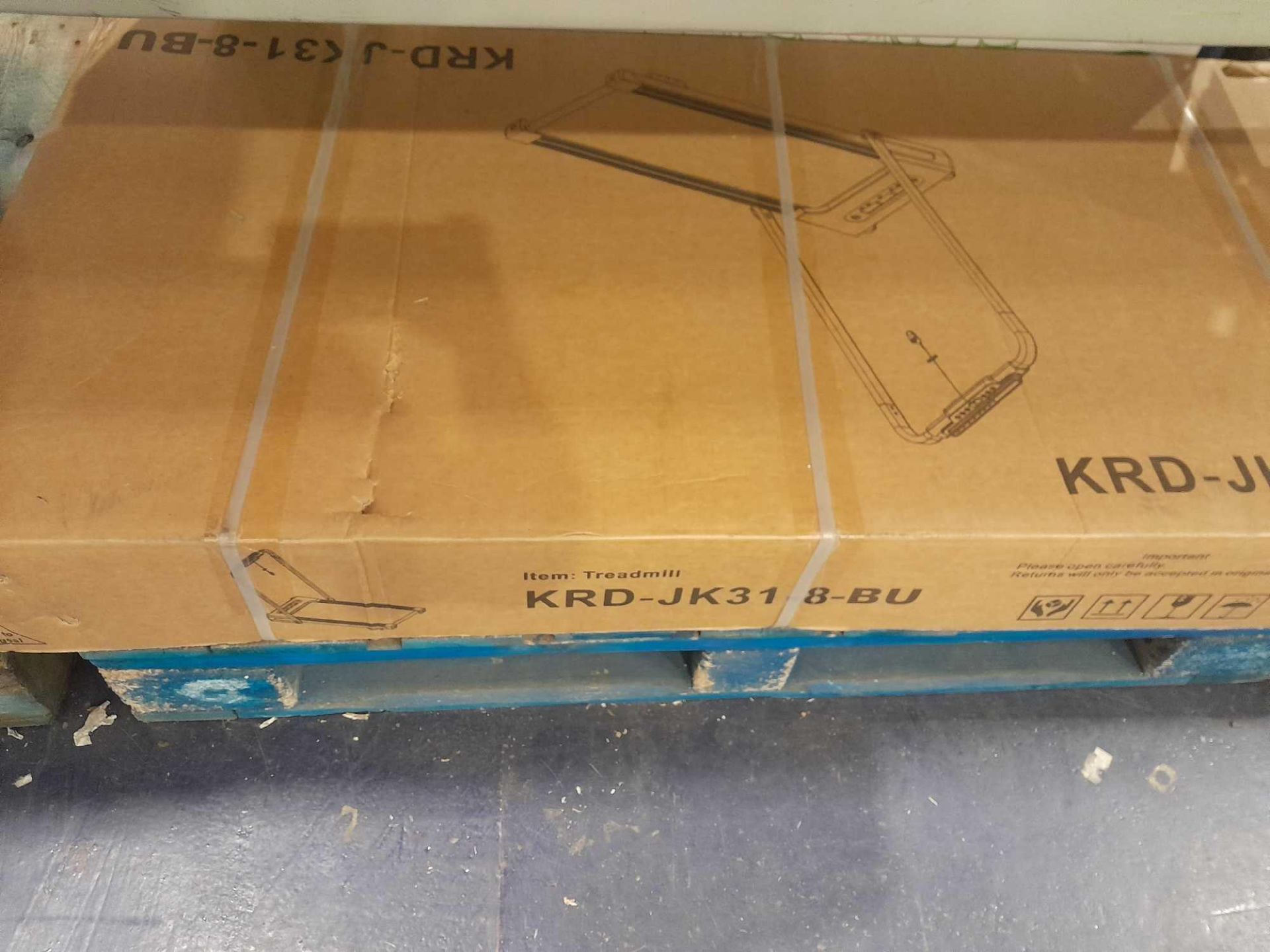 RRP £350 Boxed Krd-Jk31-8 Electric Spare Walker Treadmill - Image 2 of 2