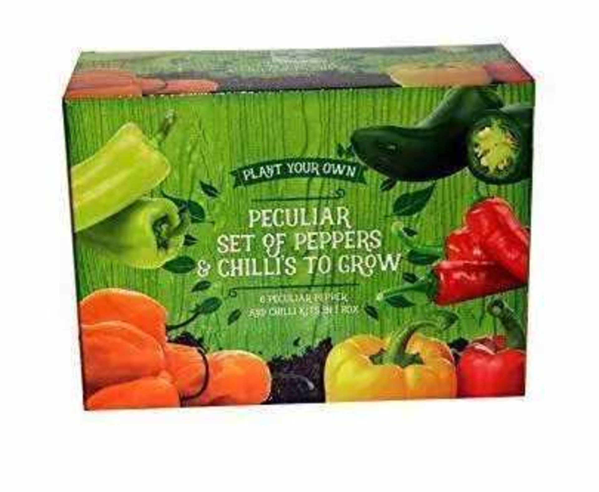 RRP £100 Lot To Contain X10 Plant Your Own Set Of Peppers
