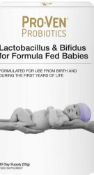 RRP £200 Lot To Contain X12 Boxes Of Pro-Ven Probiotics Lactobacillus&Bifidus For Formula Fed Babies