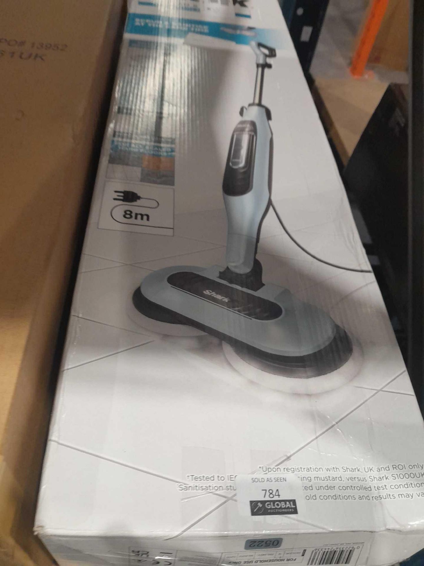 RRP £120 Boxed Shark Steam&Scrub Automatic Steam Mop - Image 2 of 2