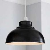 RRP £120 Lot To Contain 3 Boxed Assorted Items To Include A Billingsley 1 Light Dome Pendant, Caroli