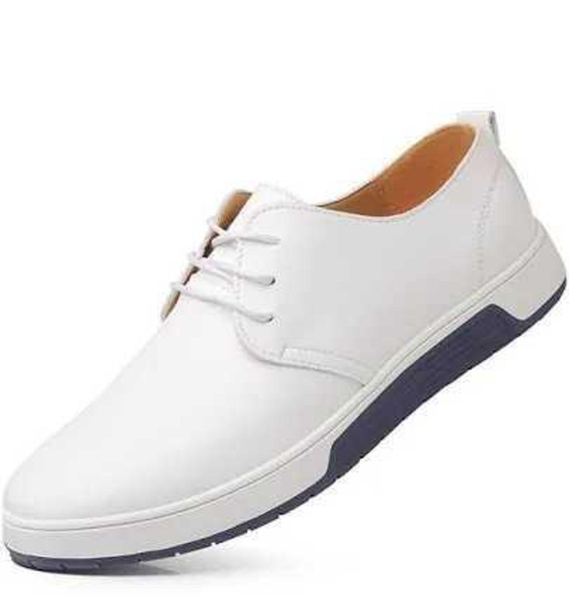 RRP £100 Boxed Konhill White Men's Shoes