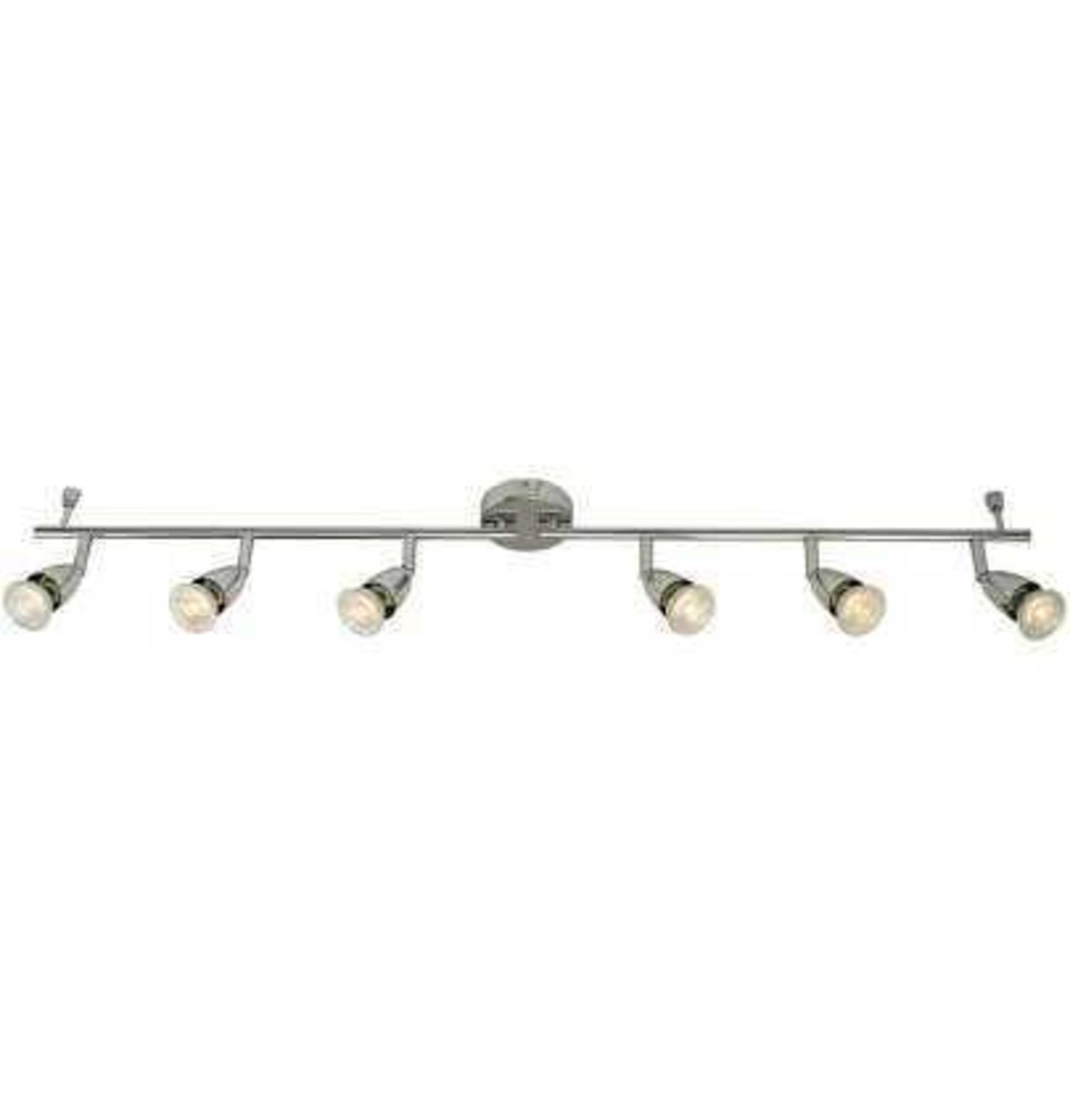 RRP £180 Lot To Contain X4 Items, Worley 6 Light 48Cm Semi Flush, Pack Of 3 Light Bulbs, Amazie 4 Li