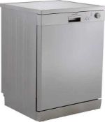 RRP £200 Electra C1760S 60Cm Silver Dishwasher