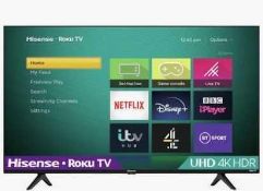 RRP £450 Boxed Hisense R50A7200Gtuk 50" 4K Hdr Smart Tv (Grade A-D)