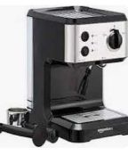 RRP £100 Boxed Brand New Amazon Espresso Coffee Machine With Milk Frother