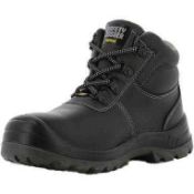 RRP £80 Boxed Safety Jogger Industrial Steel Toe Cap Work Boots Uk Size 8