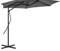 RRP £100 Boxed Freeport Park Steel Free Standing Parasol