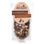 RRP £662 Lot To Contain Joe & Seph's Gift Tube Of Trio Chocolate Popcorn 120 G Pme 100% Natural Food
