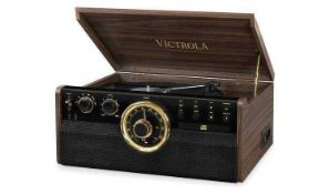 RRP £240 Boxed Victrola Empire 6In1 3 Speed Turntable