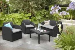 RRP £340 Boxed Keter Oklahoma Lounge Set