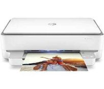 RRP £100 Boxed Hp Envy 6030E Printer Scanner Copier