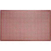 RRP £120 Boxed Jantex Rubber Grease Resistant Anti Fatigue Mat Red