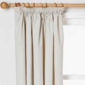 RRP £140 Lot To Contain X3 Assorted John Lewis Pencil Pleat Curtains And Single Slot Sheer Panels
