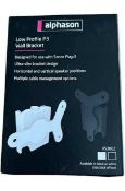 RRP £100 Lot To Toilet X10 Boxed Alphason Low Profile P1 Wall Bracket
