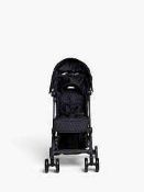 RRP £100 John Lewis Black Baby Stroller