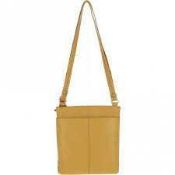 RRP £100 Ashwood Yellow Leather Hand Bag
