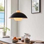 RRP £110 Boxed Abrienda 1 Light Dome Pendant