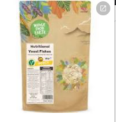 RRP £1790 Lot To Contain Wholefood Earth Nutritional Yeast Flakes (Nooch) 125G | Dairy Free | Fortif