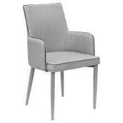 RRP £110 Boxed Dcor Design Becker Upholstered Dining Chair