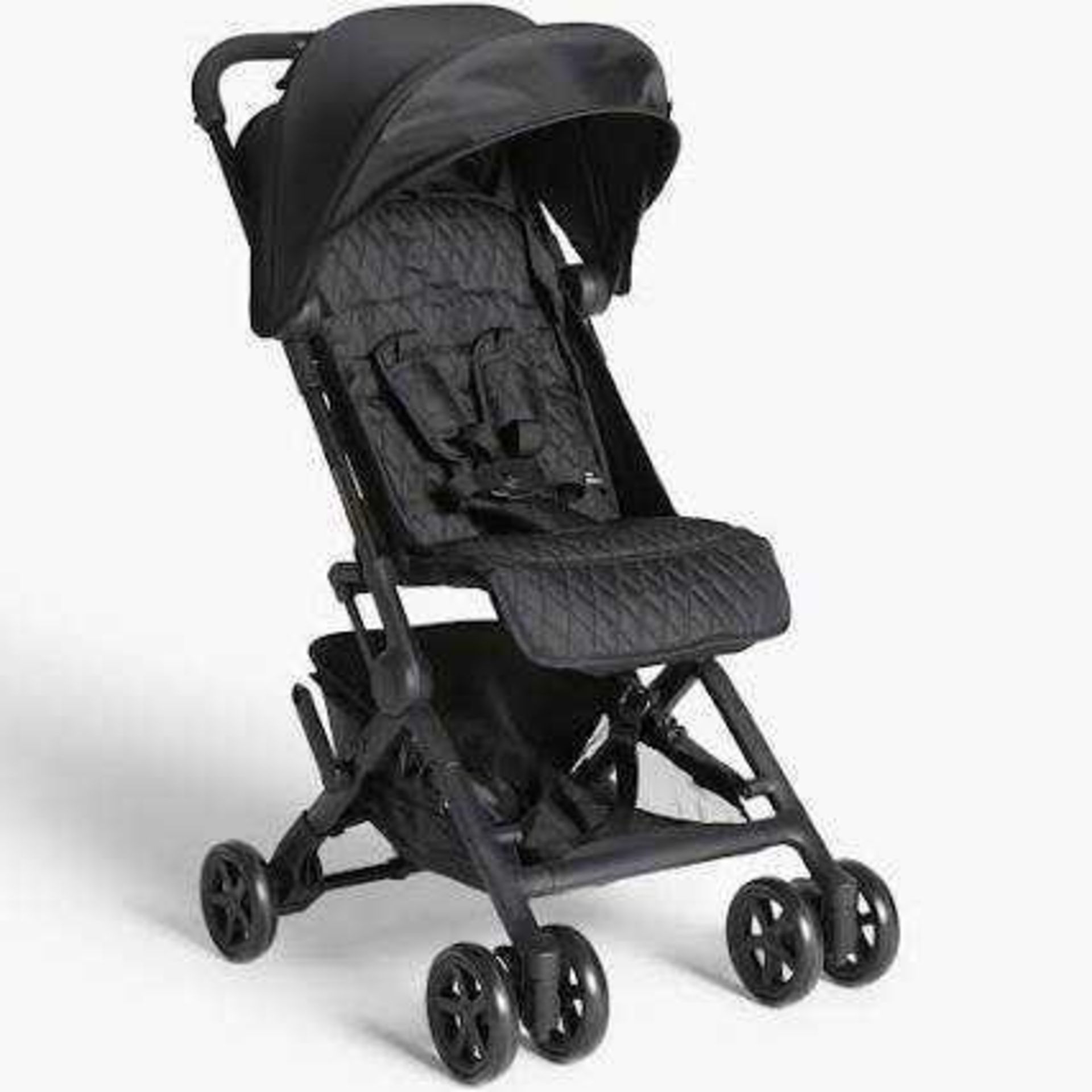 RRP £100 John Lewis Black Baby Stroller