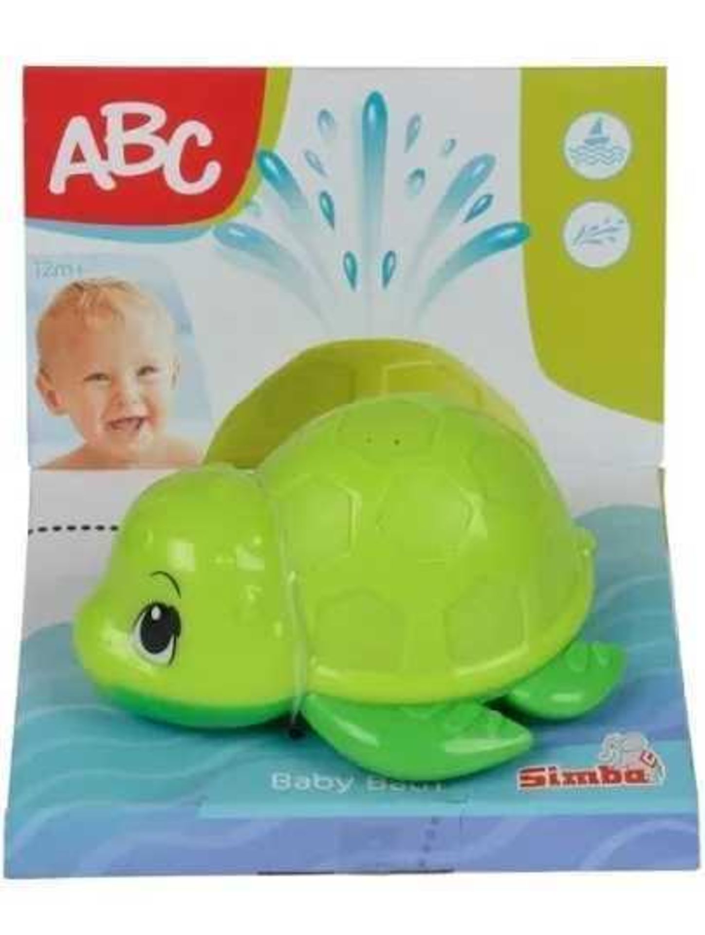 RRP £200 Lot To Contain X20 Simba ABC Baby Bath Turtle