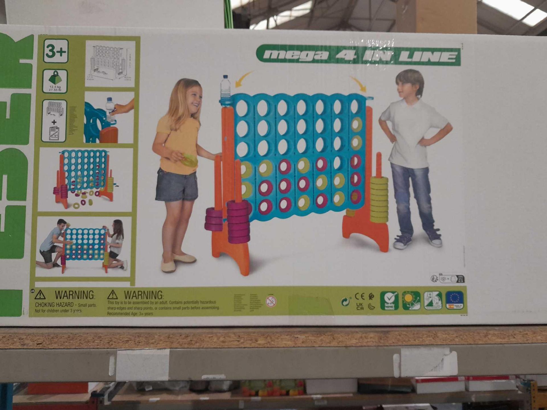 RRP £150 Boxed Feber Mega 4 In A Line Children's Game - Image 2 of 2