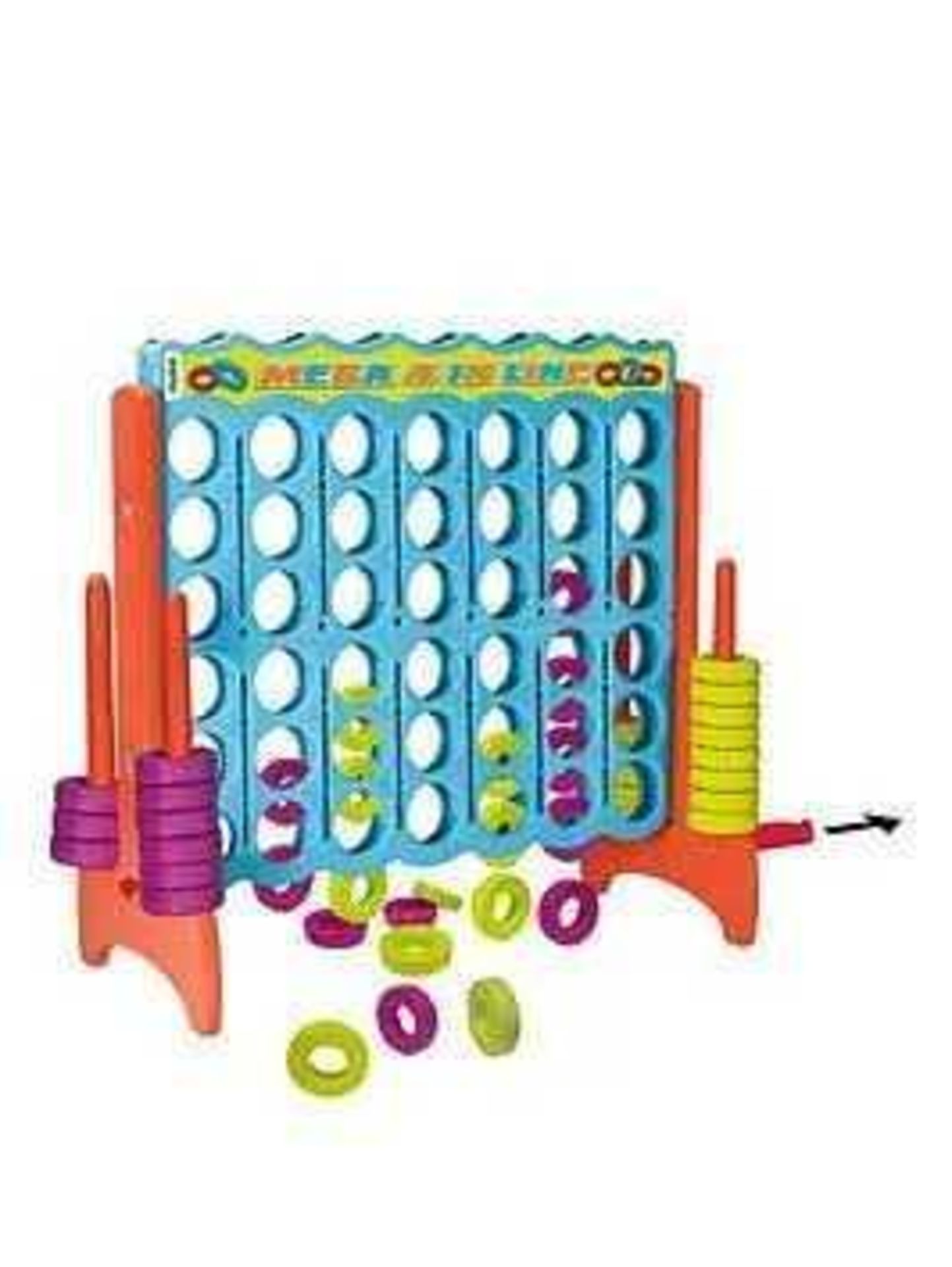 RRP £150 Boxed Feber Mega 4 In A Line Children's Game