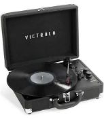 RRP £120 Boxed Victrola Bluetooth Turntables 3 Speed