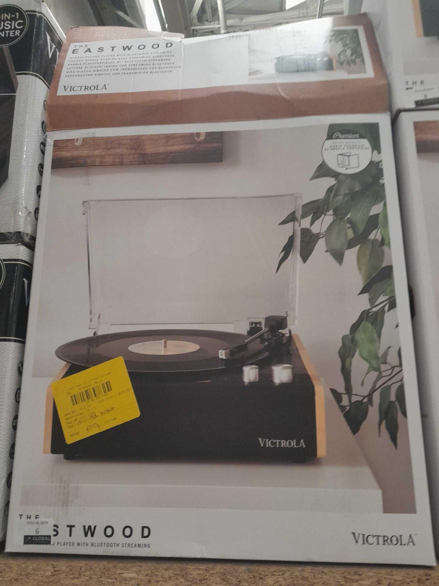 RRP £120 Boxed Victrola The Eastwood Collection Turntable - Image 2 of 2