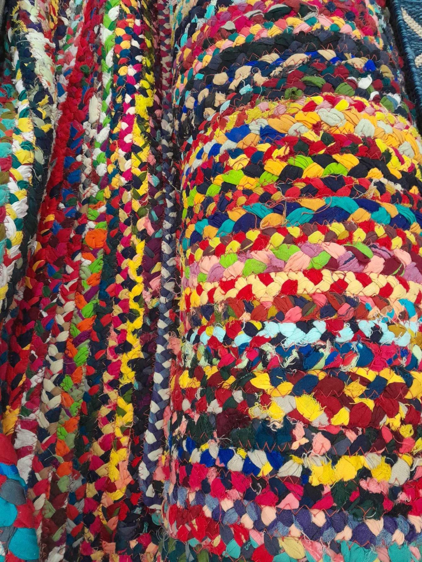 RRP £250 Nuloom Namad Multicolour Hand Braided Rugs - Image 2 of 2