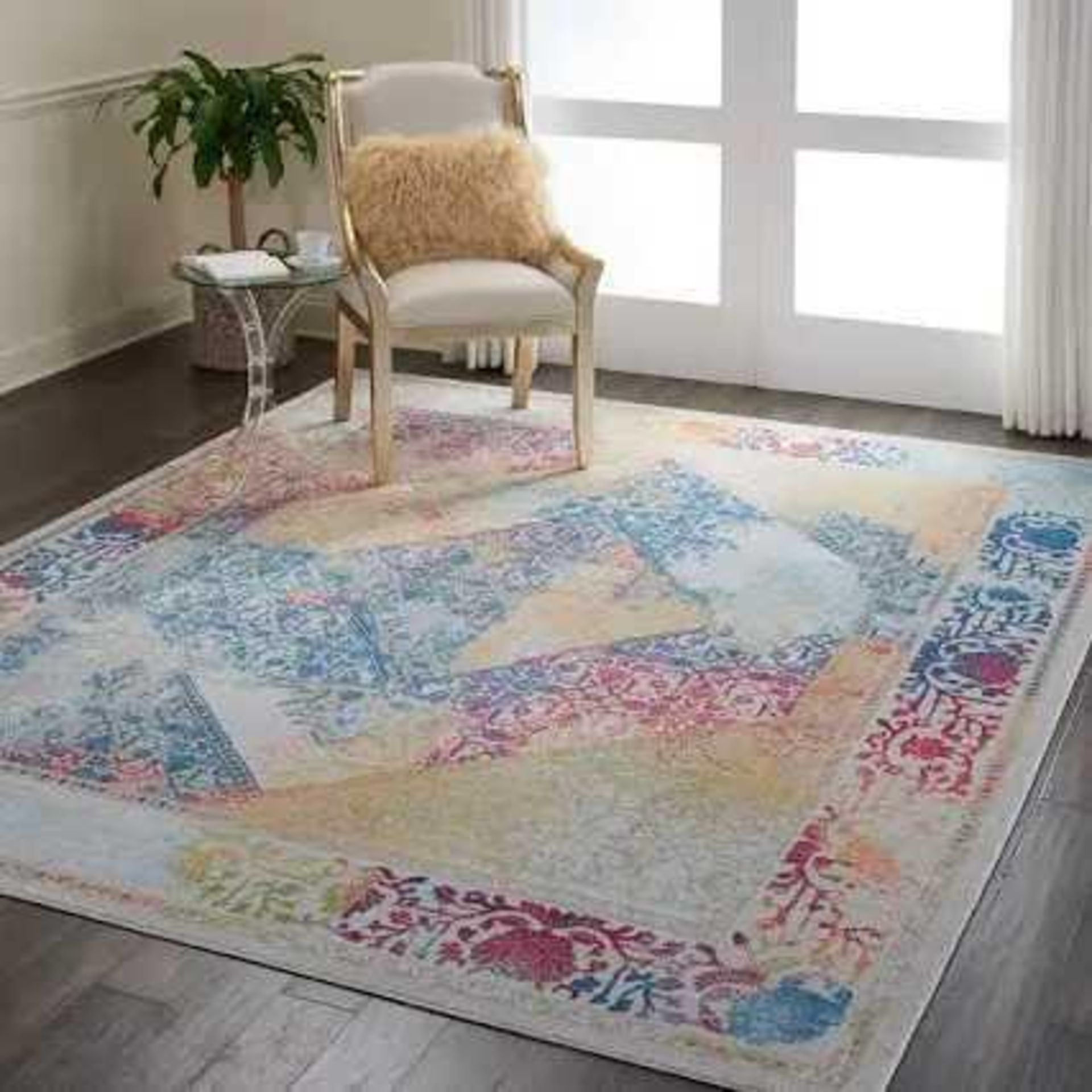 RRP £80 Nourison Ankara Global Collection Anr04 240x300Cm