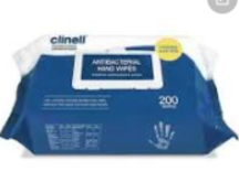 RRP £2400 Lot To Contain Antibacterial Hand Wipes + More (Count
