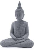 RRP £120 Boxed Kelly Hoppen Indoor Outdoor Large 50Cm Buddha Statue