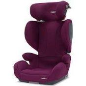 RRP £200 Recaro Mako Pro I-Size Car Seat Gr. 2/3 Burgundy