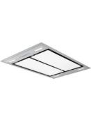 RRP £500 Boxed 110Cm Downdraft Ceiling Extractor Hood