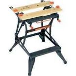 RRP £200 Bagged Black And Decker Workmate Dual Height Workbench