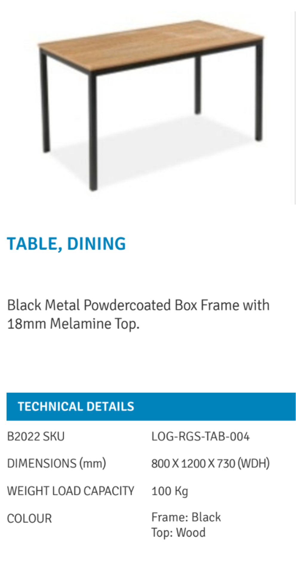 RRP £600 Pallet To Contain 4 School Desks