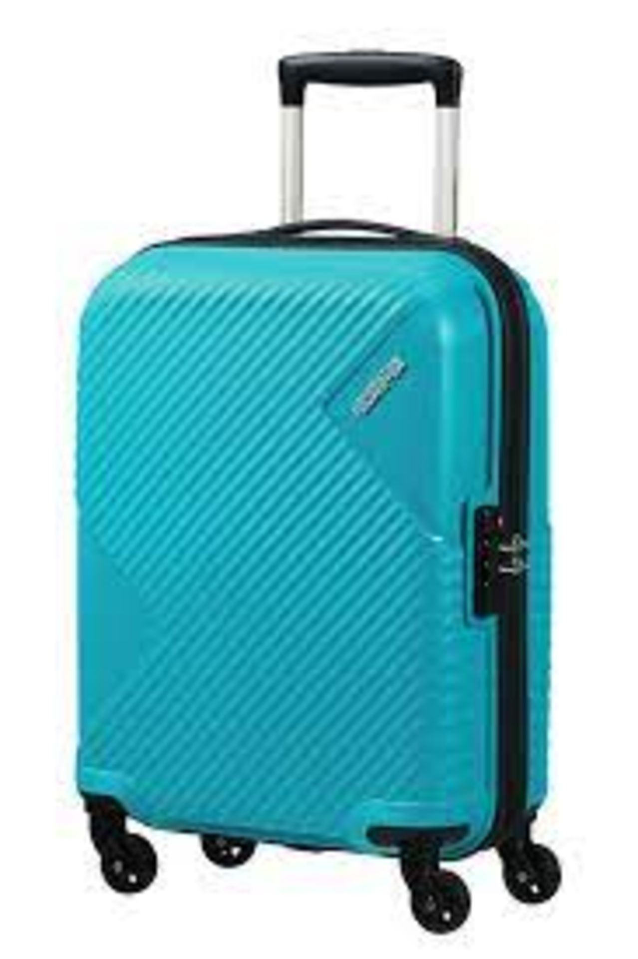 RRP £120 Lot To Contain 1 Medium Sized Suitcase. ( Blue)