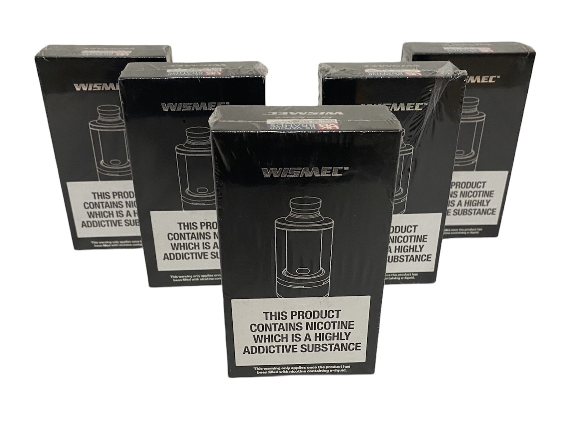 RRP £10.39 each - 5 x Wismec Amor Mini Atomizers