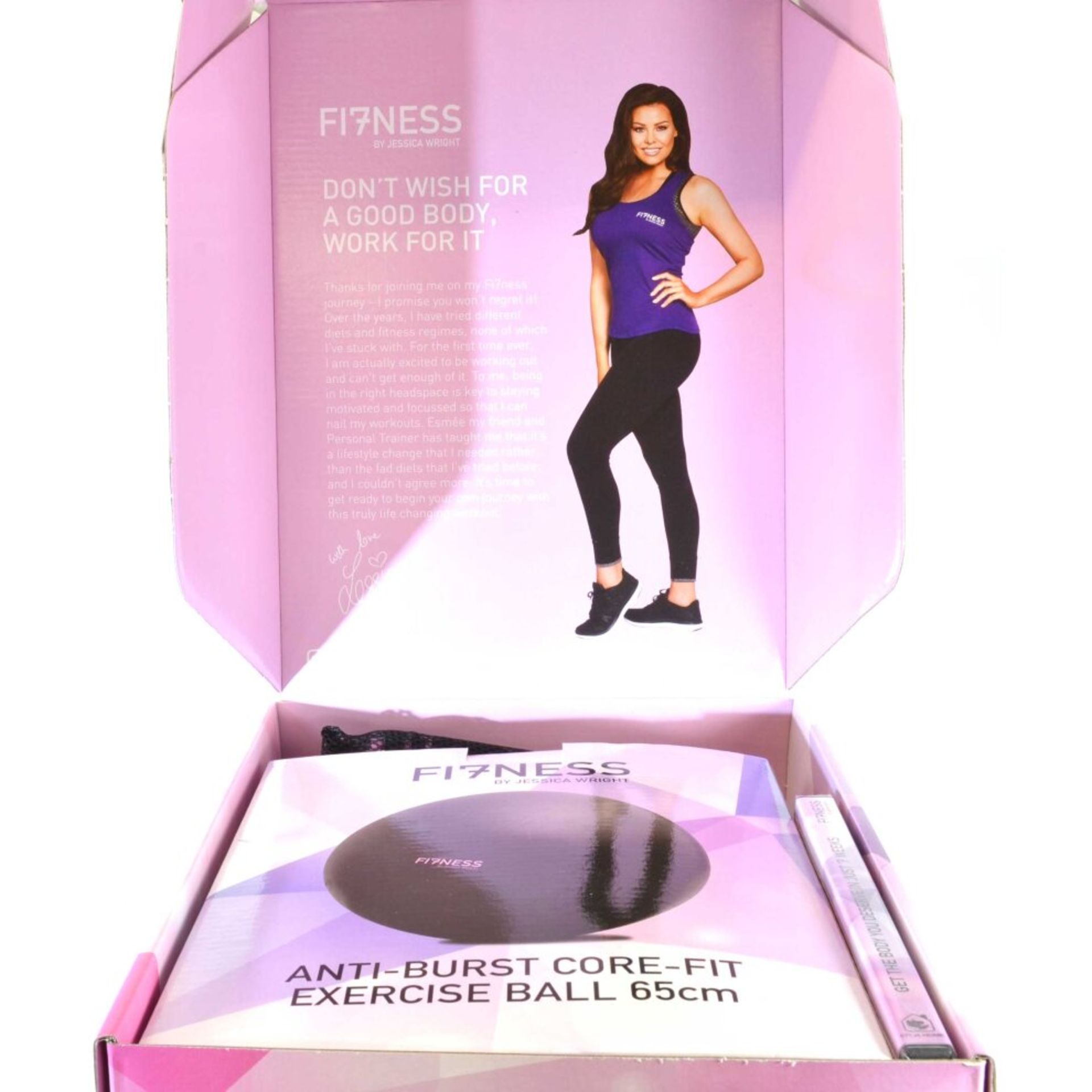 RRP £17.99 each - 10 x Fi7ness by Jessica Wright Complete 7 Week At Home Fitness Workout Programme