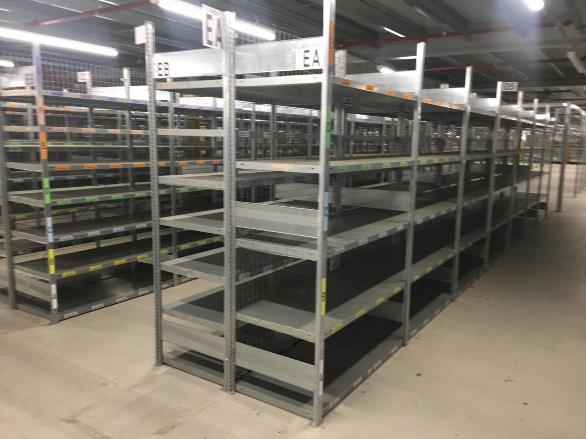 RRP £9000 Meta Galvanised Shelving - Image 2 of 6