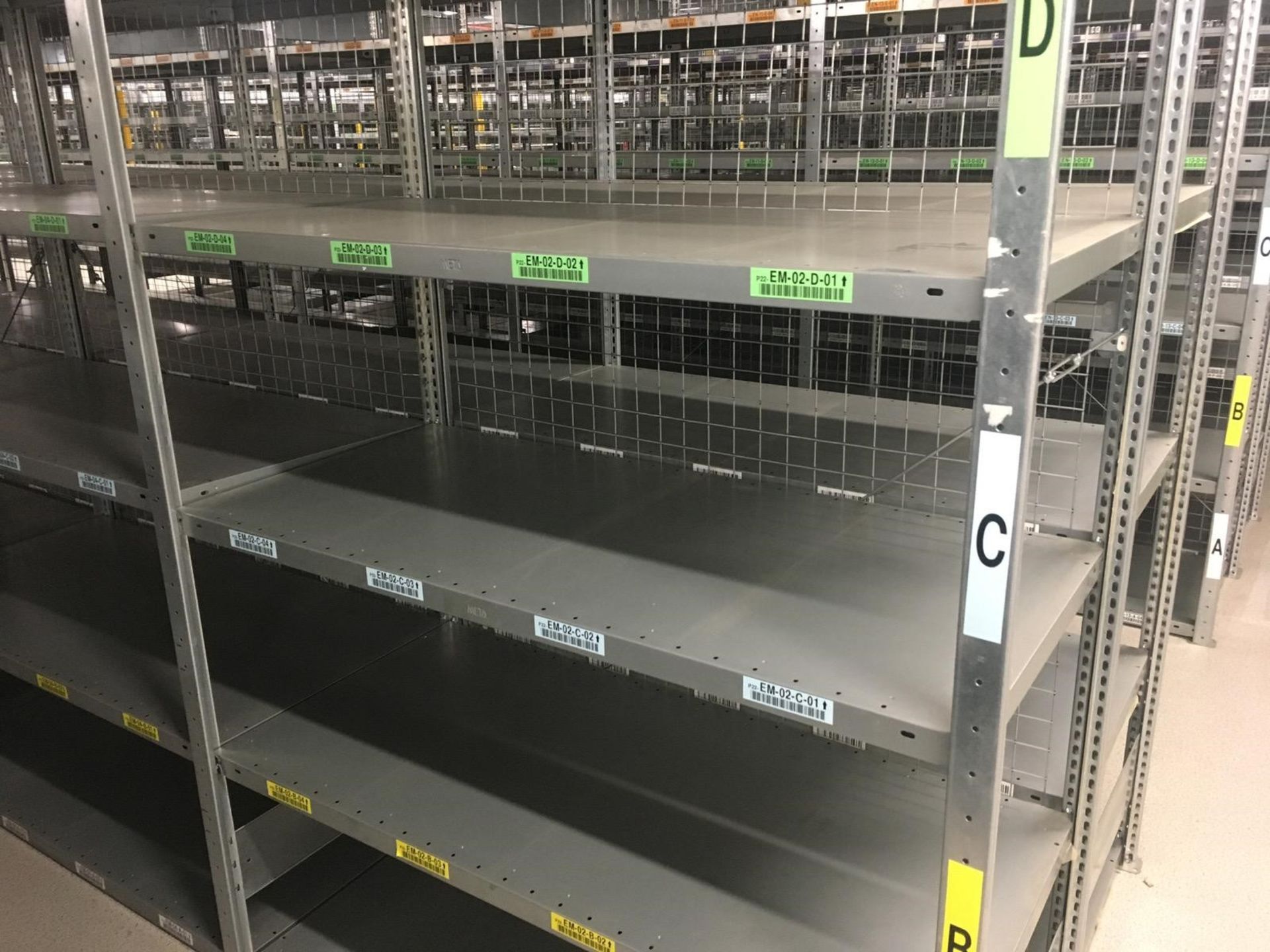 RRP £18,000 Meta Galvanised Shelving Lot To Contain 50 Bay Runs ( 5 Runs Of 10 Bays) 10 Bays - Image 2 of 6