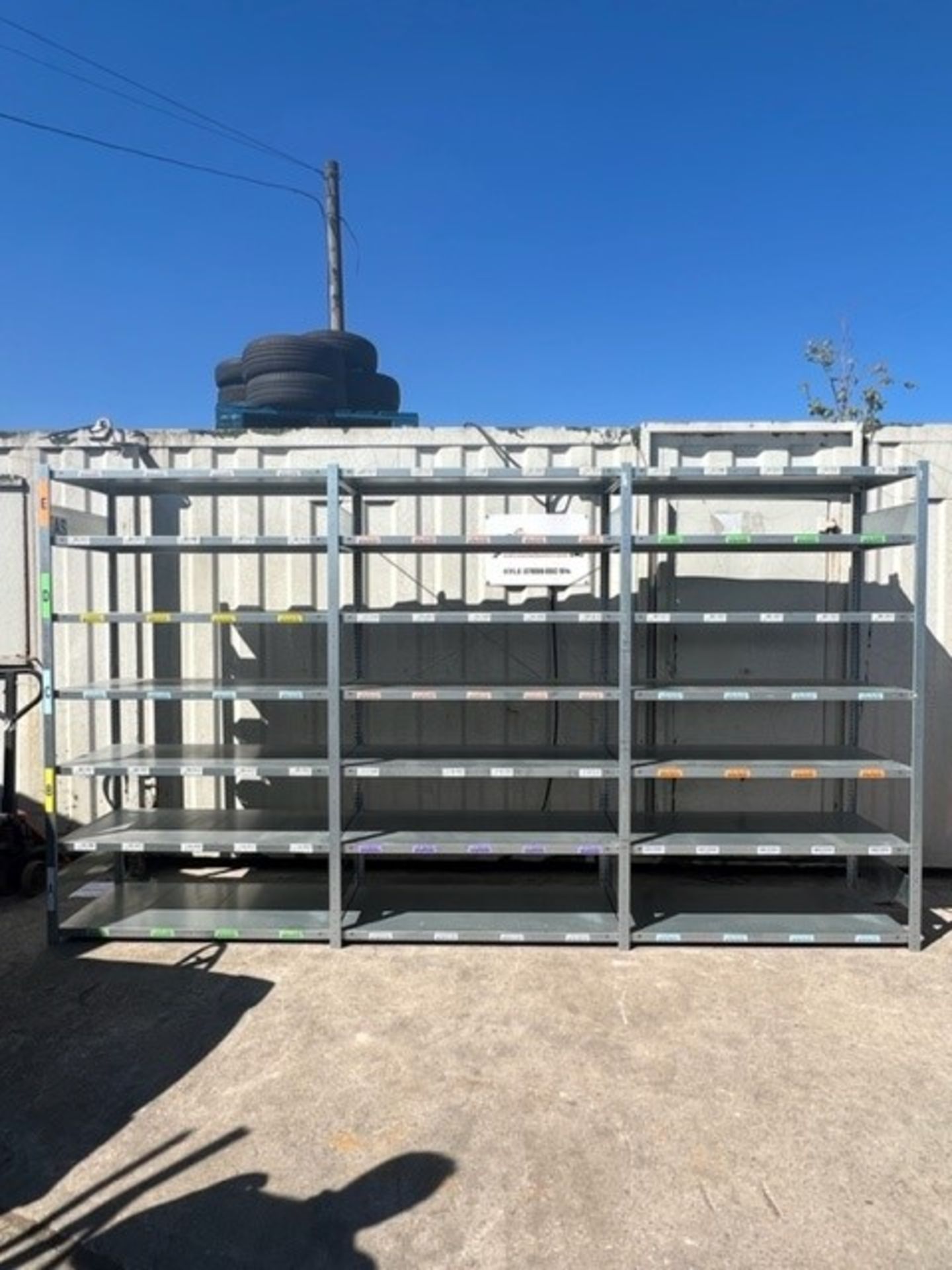 RRP £27,000 Meta Galvanised Shelving Lot To Contain 75 Bay Runs (7 Runs Of 10 Bays) 10 Bays - Image 3 of 6