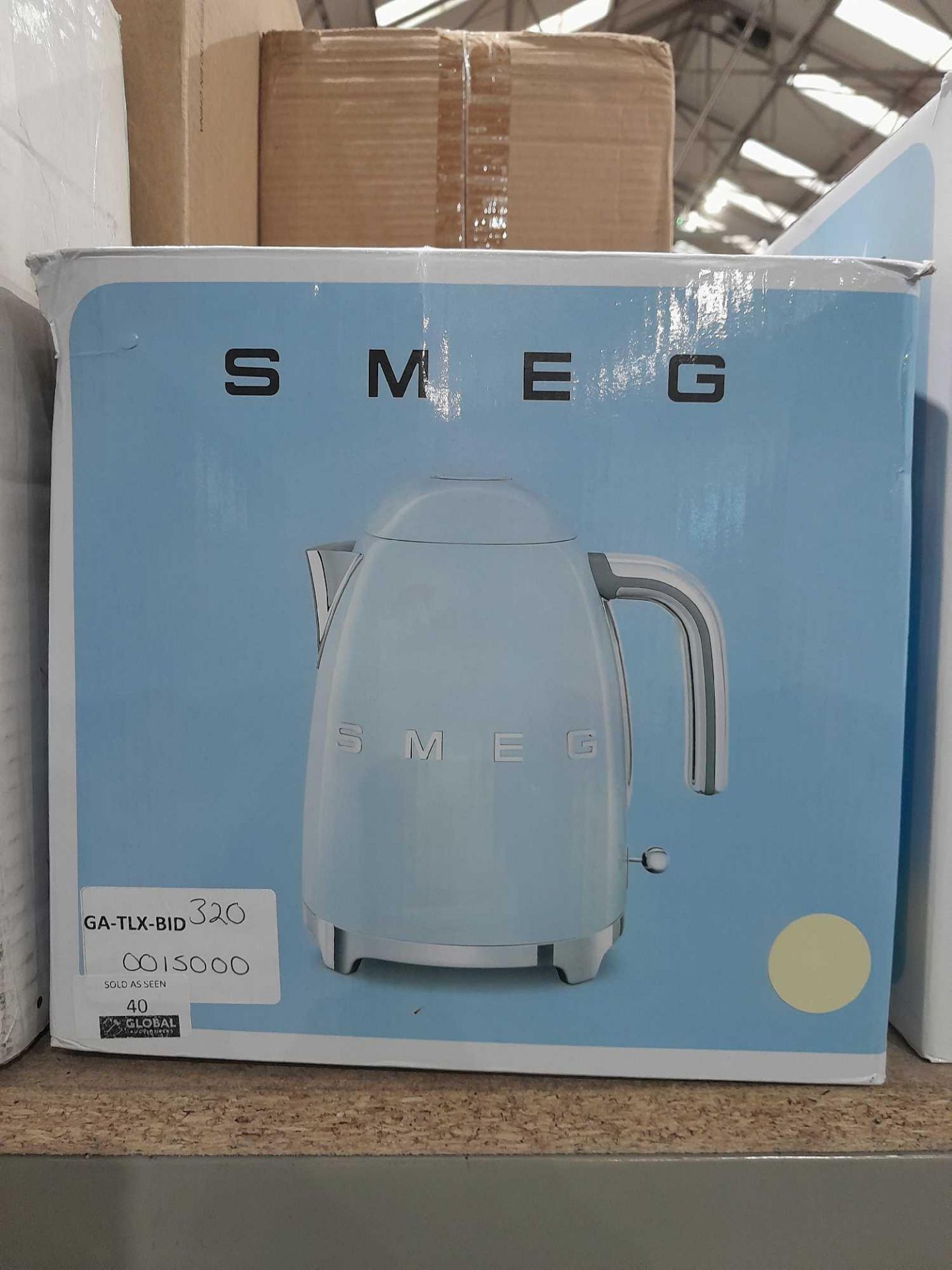 RRP £150 Boxed Smeg Klf03Cruk Cream Kettle - Image 3 of 3