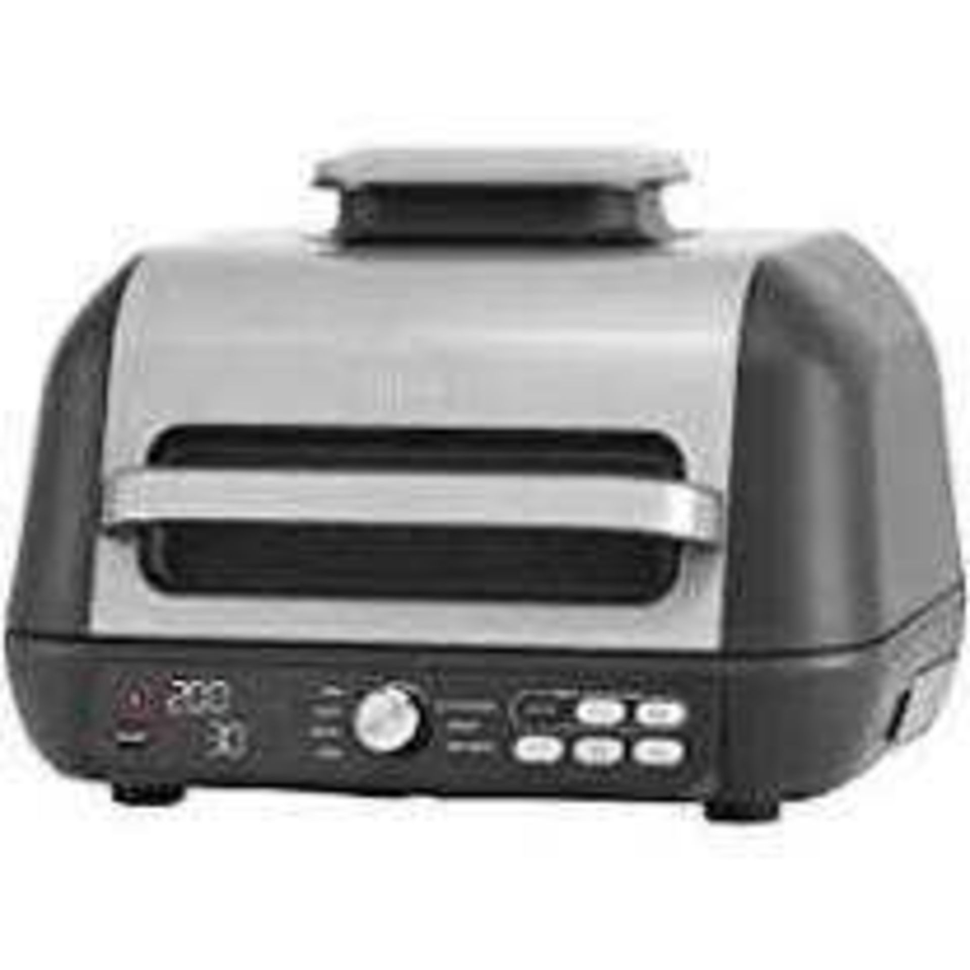 RRP £375 Boxed ninja foodi maxpro health grill, flat plate & airfryer