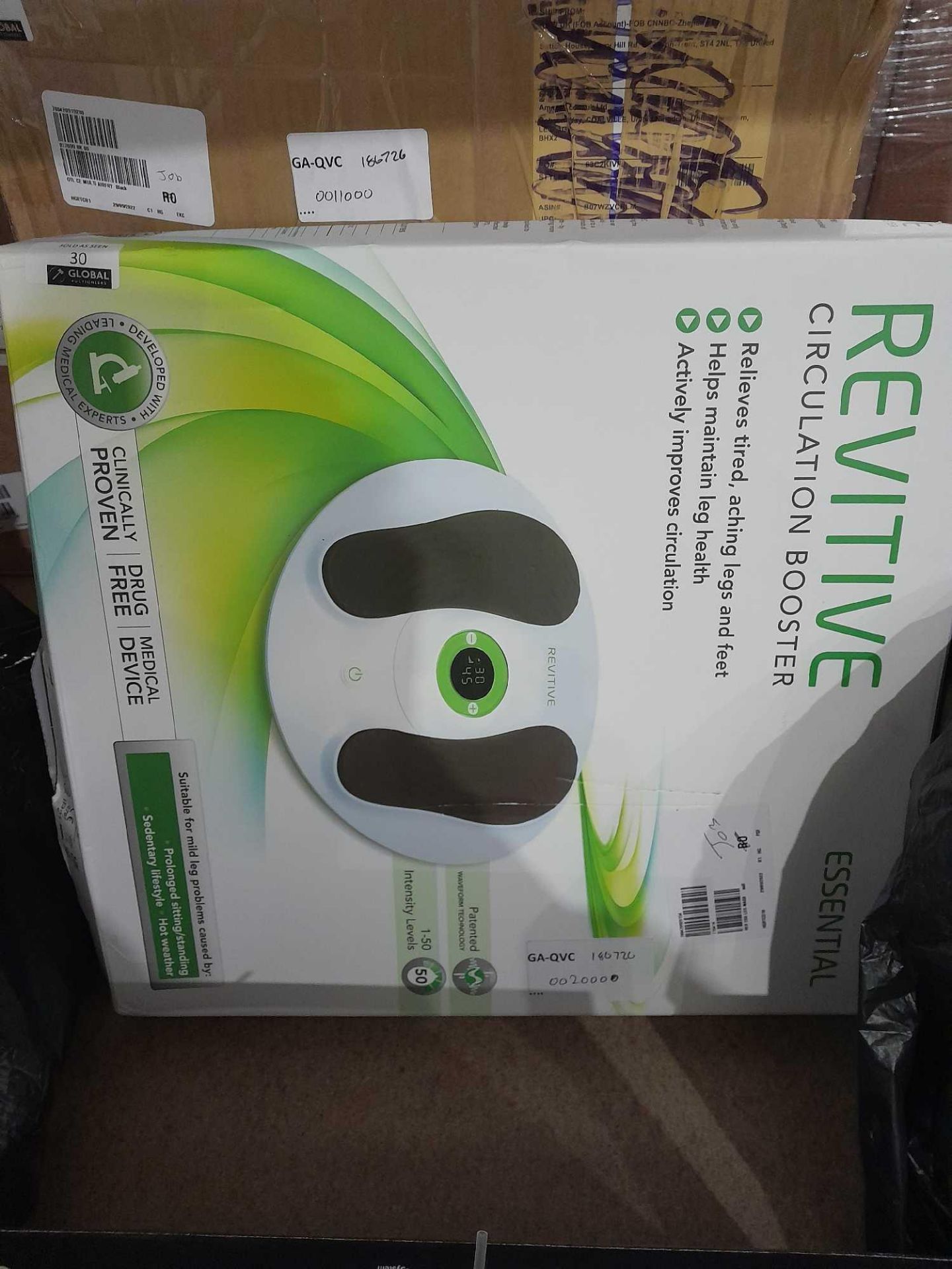 RRP £200 Boxed Revitive Essential Leg Massager - Image 2 of 2