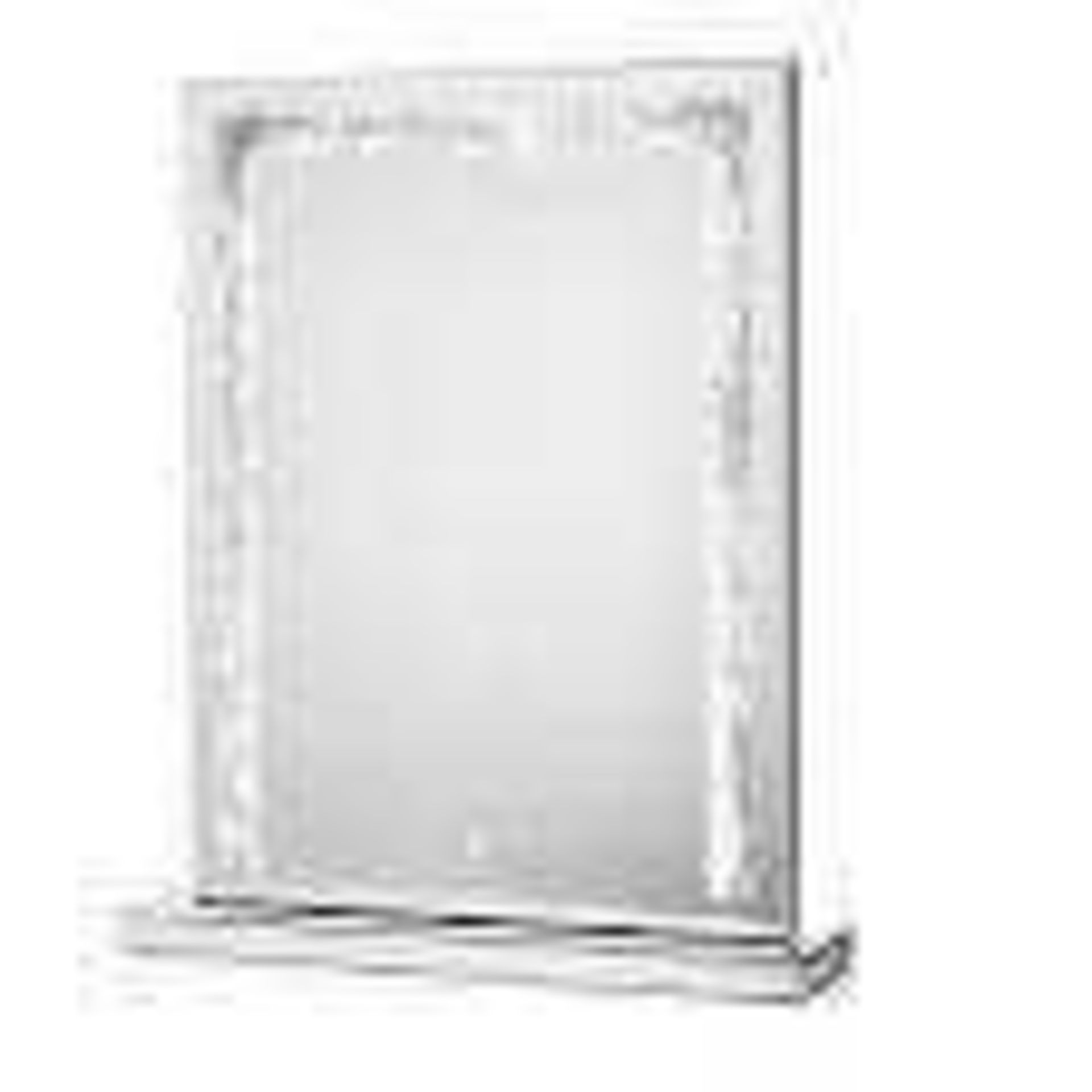 RRP £100 Boxed JM by Julien Macdonald Light Up Encapsulated Crystal Dressing Table Mirror