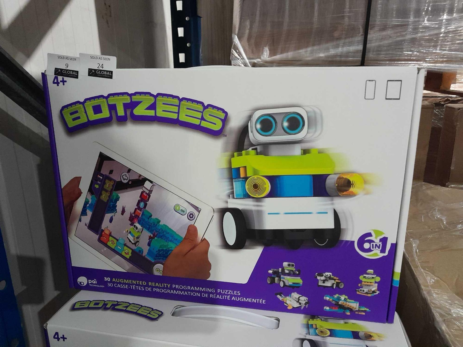 RRP £100 Boxed Botzees 6-1 interactive gameBoxed - Image 2 of 2