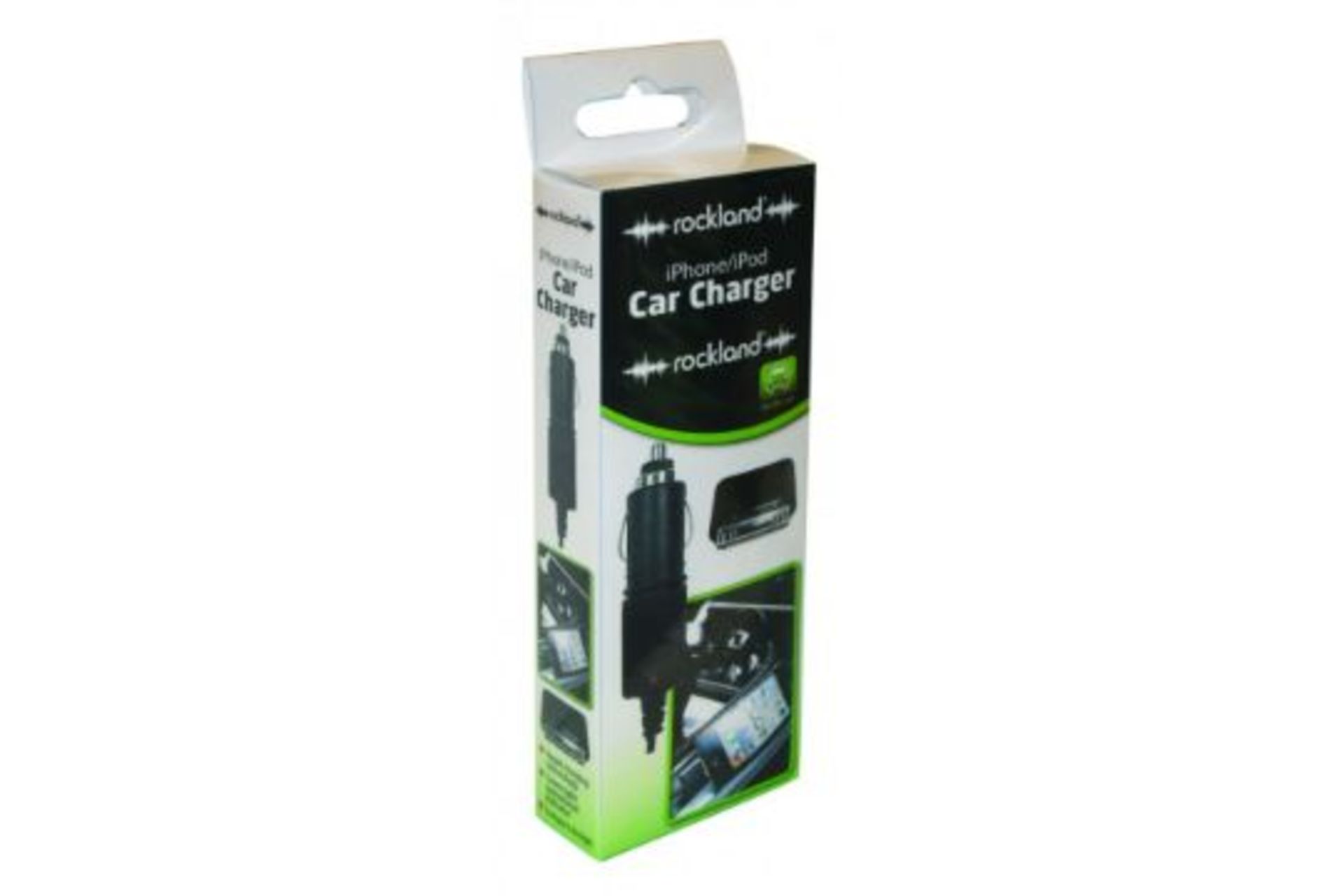 RRP £7.99 each 36 x Rockland F82127 iPhone/iPod Car Charger RRP 7.99 ea